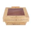 Picture of 1200ml Lunchipak Compostable Windowed Boxes 15x15x6.7" (160) - 120232