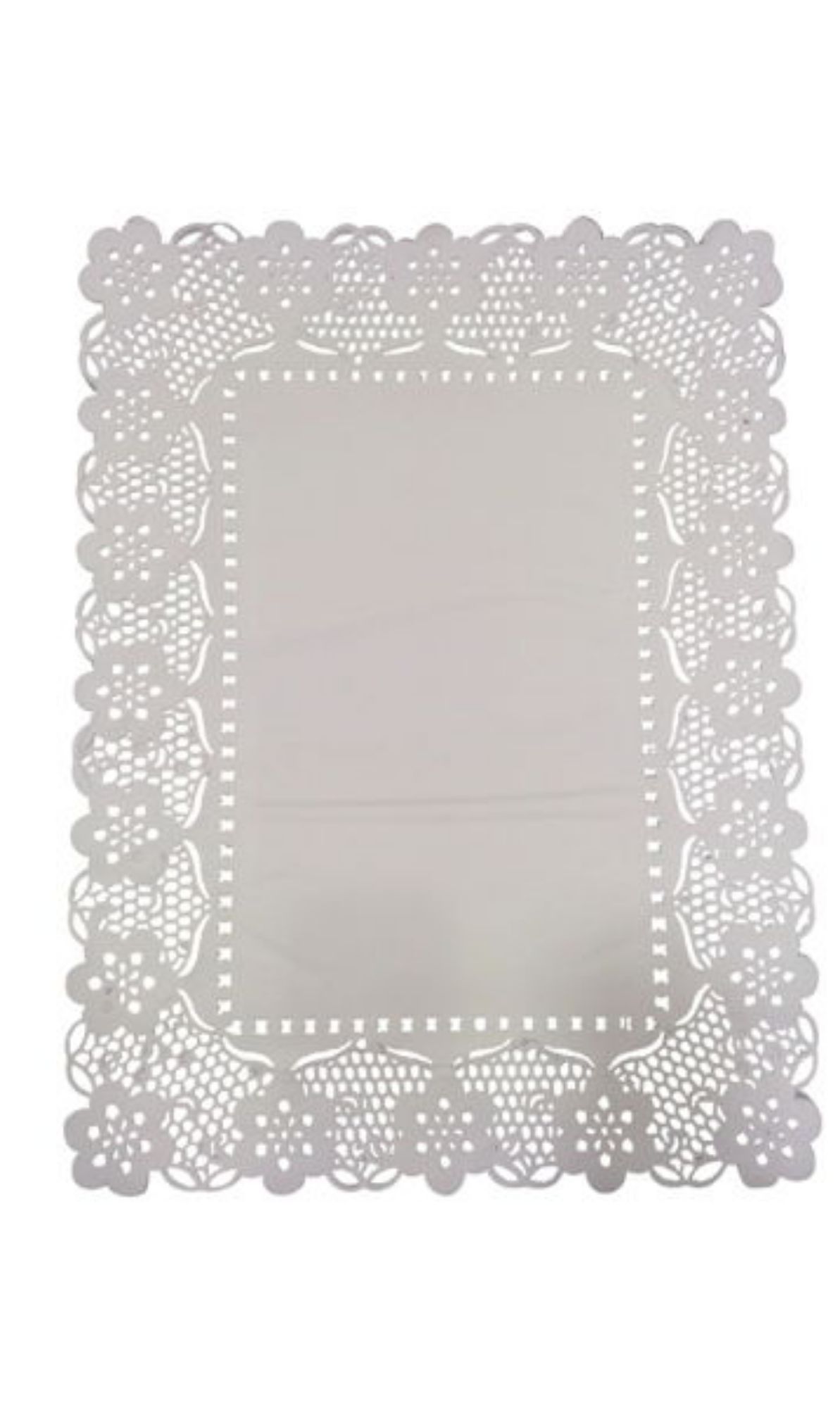 Picture of 12x16" White rectangular doylies (4x250) - 1216DOYRD