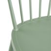 Picture of Bolero Windsor Aluminium Green High Stools (2 Pack) - DX689