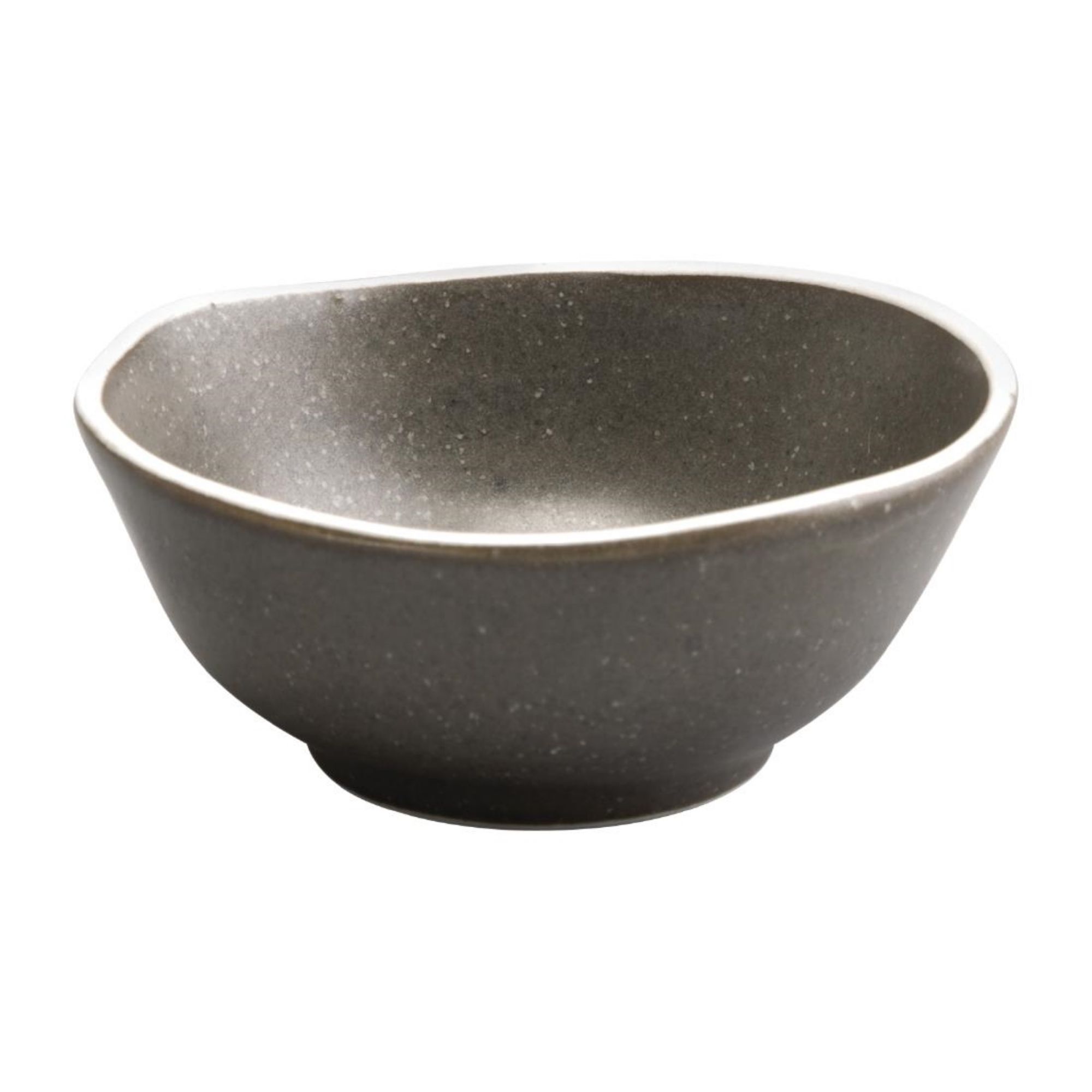 Picture of Olympia Chia Dipping Dishes Charcoal 80mm (12 Pack) - DR820
