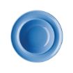 Picture of Olympia Heritage Raised Rim Bowls Blue 205mm (4 Pack) - DW142