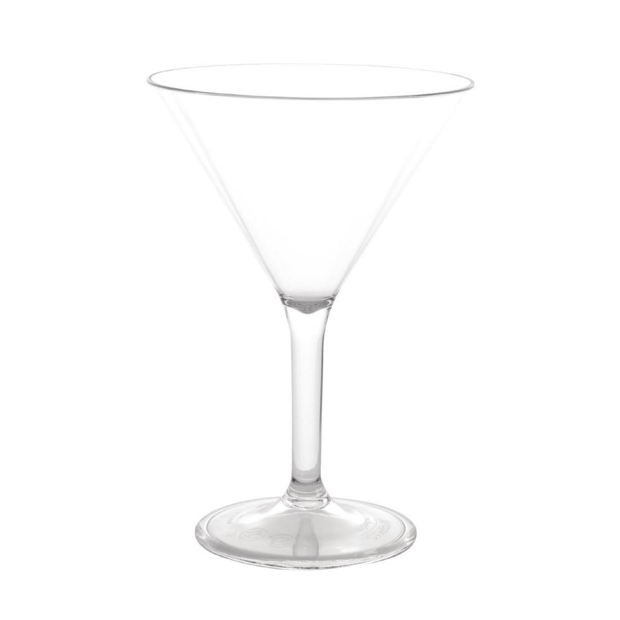 Picture of Olympia Kristallon Polycarbonate Martini Glasses 300ml (12 pack) - DS131