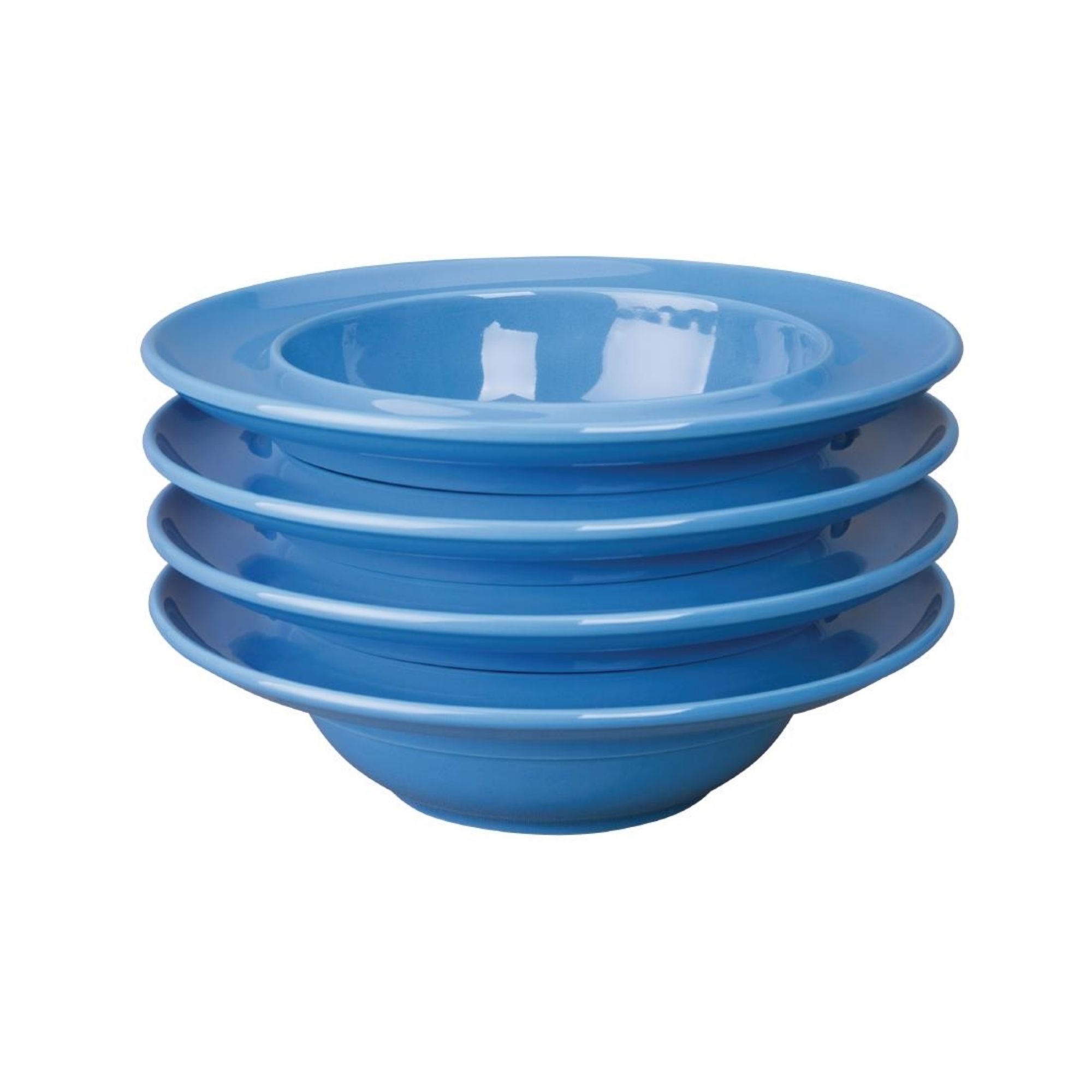 Picture of Olympia Heritage Raised Rim Bowls Blue 205mm (4 Pack)