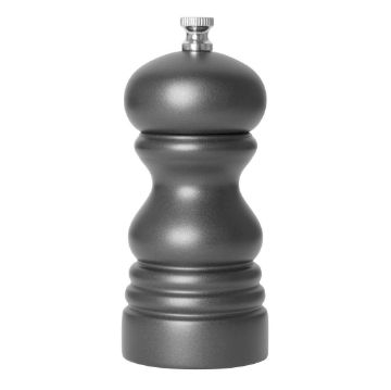 Picture of Olympia Salt Or Pepper Grinder Grey Hevea Wood 125mm