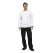 Picture of Whites Chicago Unisex Chef Jacket Long Sleeve White XS - DL710-XS