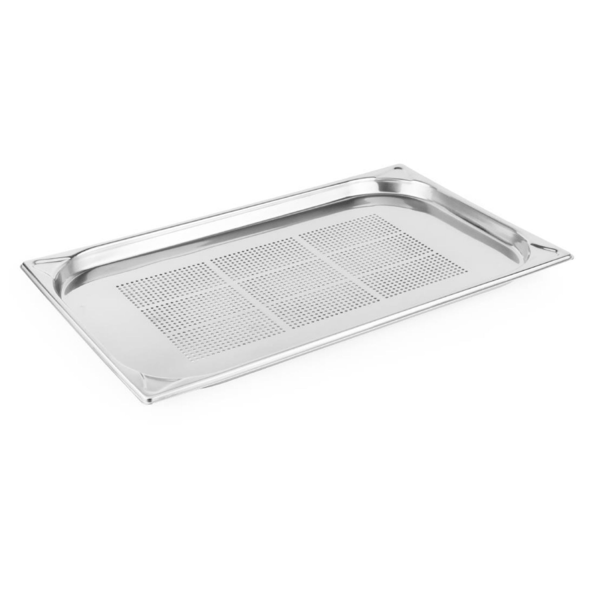 Picture of Vogue Stainless Steel Heavy Duty Perforated 1/1 Gastronorm Tray 20mm - DM971