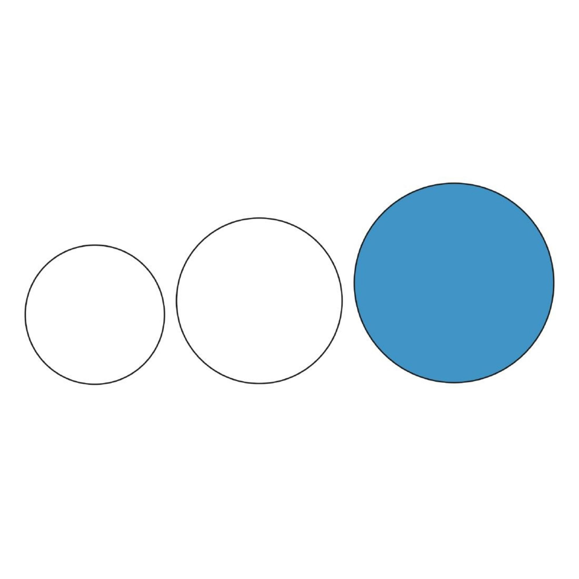 Picture of Olympia Stainless Steel Round Service Tray 405mm