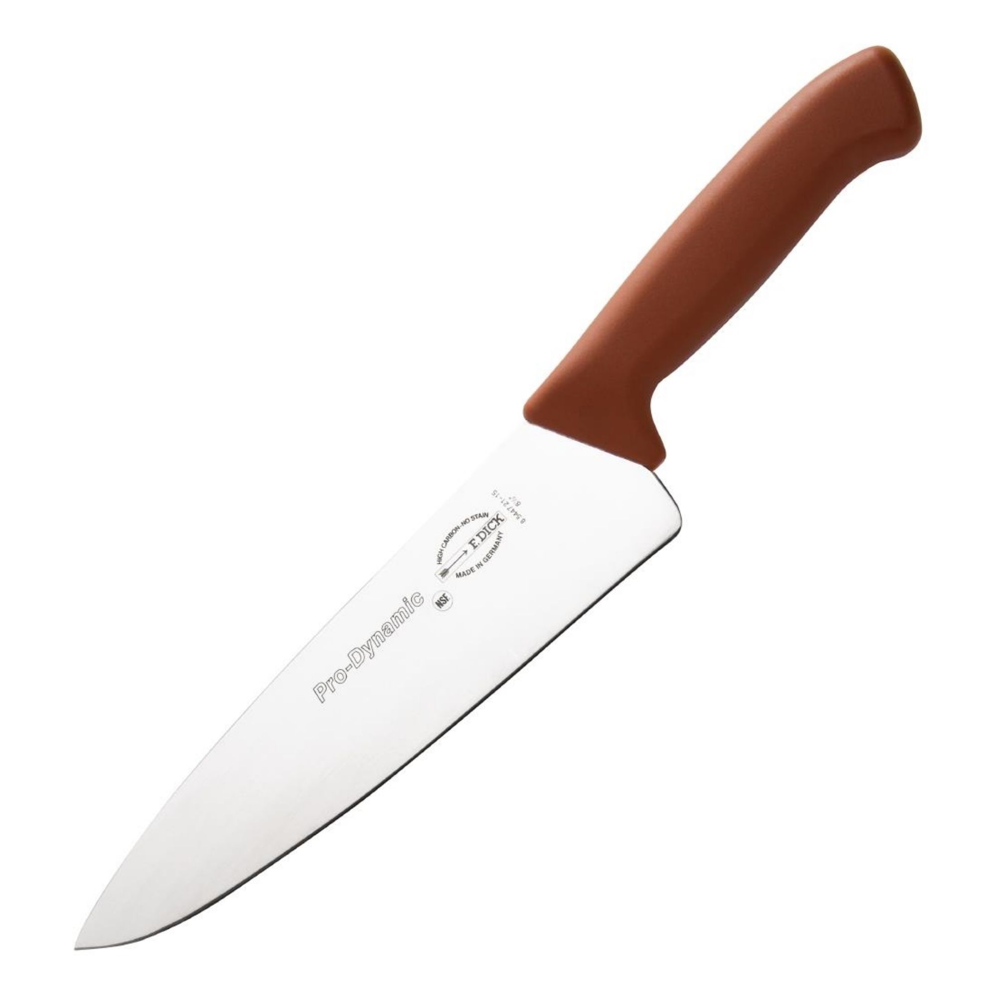 Picture of Dick Pro Dynamic HACCP Chef Knife Brown 21.6cm - DL370