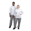 Picture of Whites Unisex Vegas Chefs Trousers Black and White Check 2XL - DL712-XXL