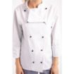 Picture of Whites Chicago Unisex Chef Jacket Long Sleeve White XL - DL710-XL