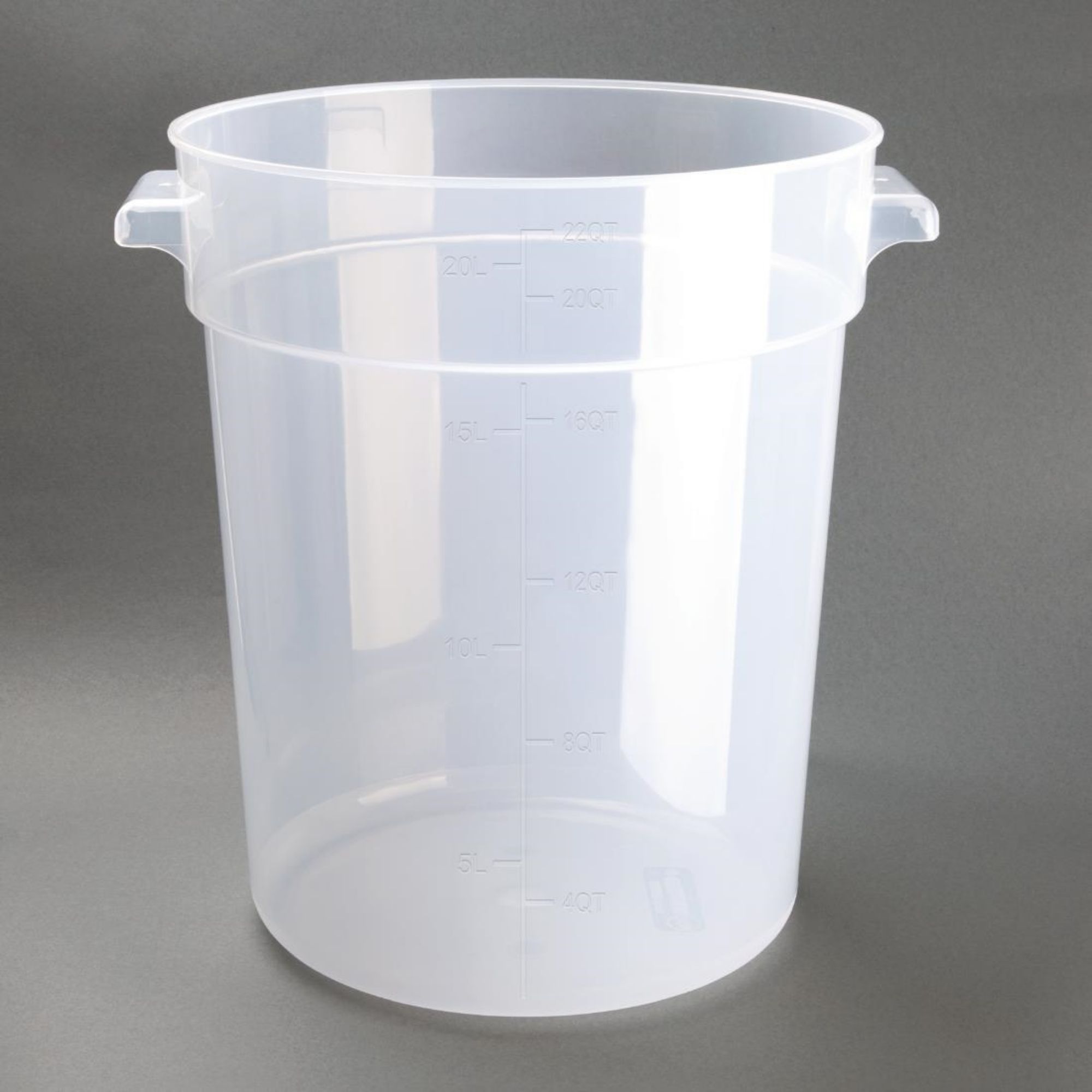 Picture of Vogue Polypropylene Round Food Storage Container 20Ltr - DJ962