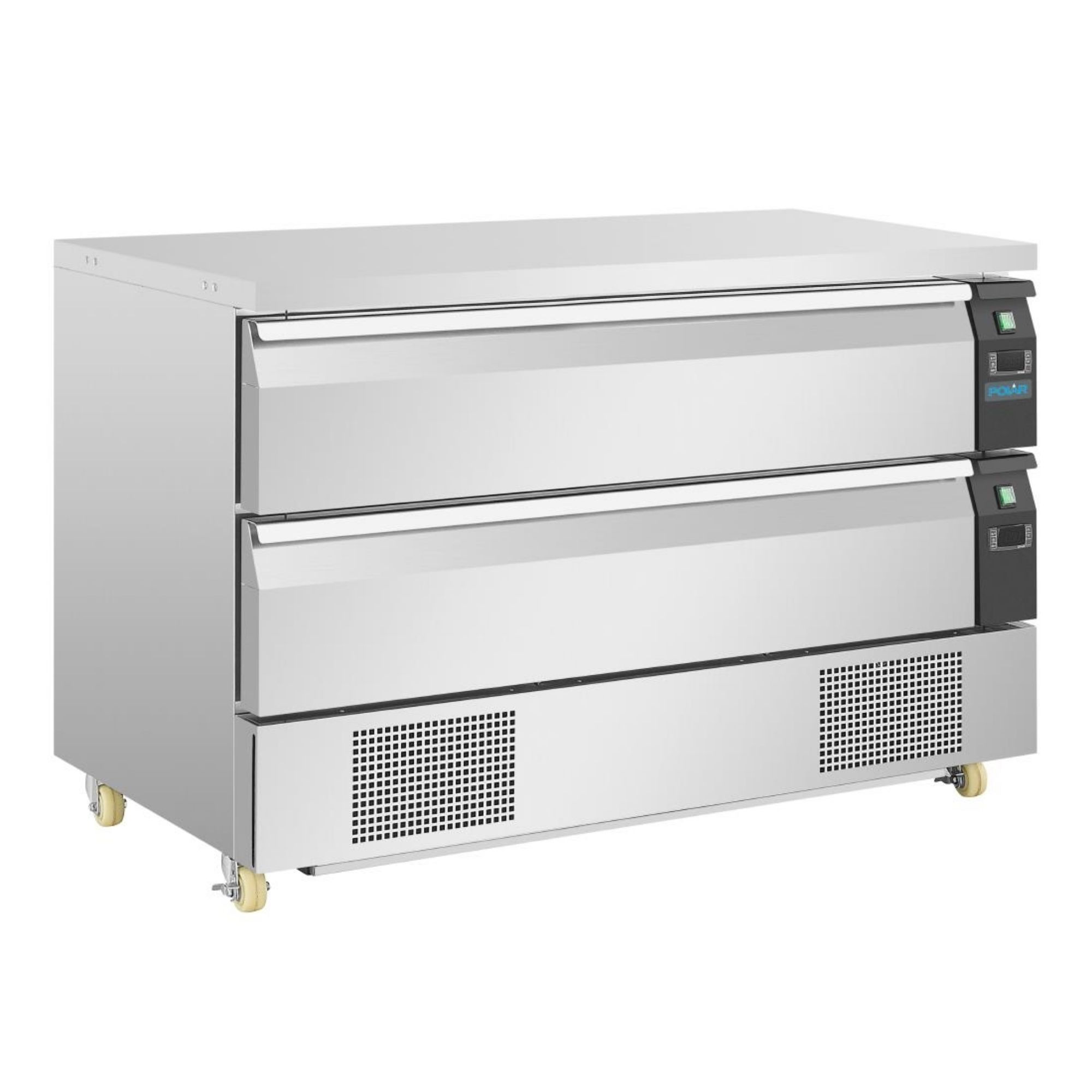 Picture of Polar U-Series Double Drawer Dual Temperature Counter Fridge Freezer 6xGN - DA997