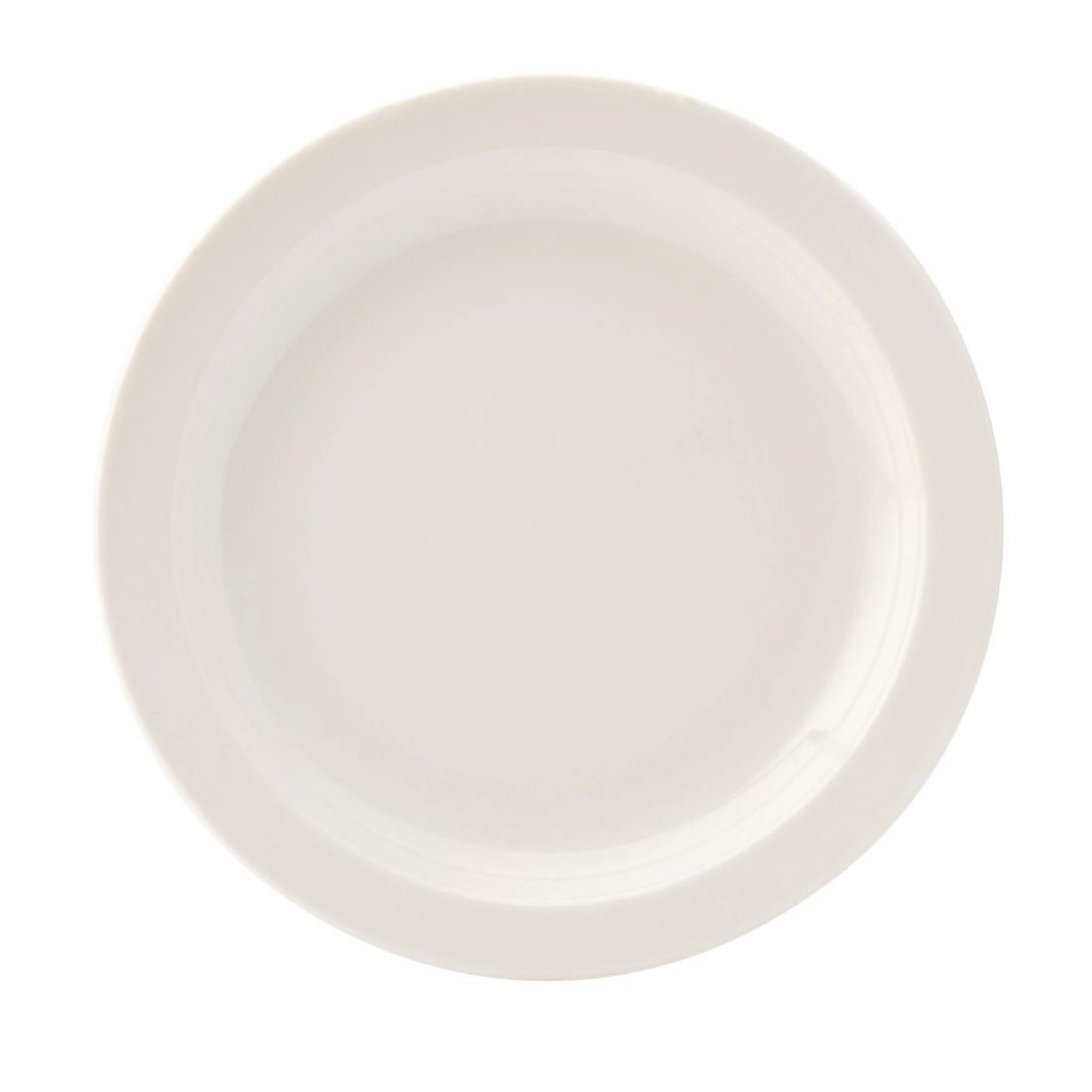 Picture of Utopia Pure White Narrow Rim Plates 167mm (36 Pack) - DB610