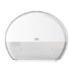 Picture of Tork Mini Jumbo Toilet Roll Dispenser White - DB463