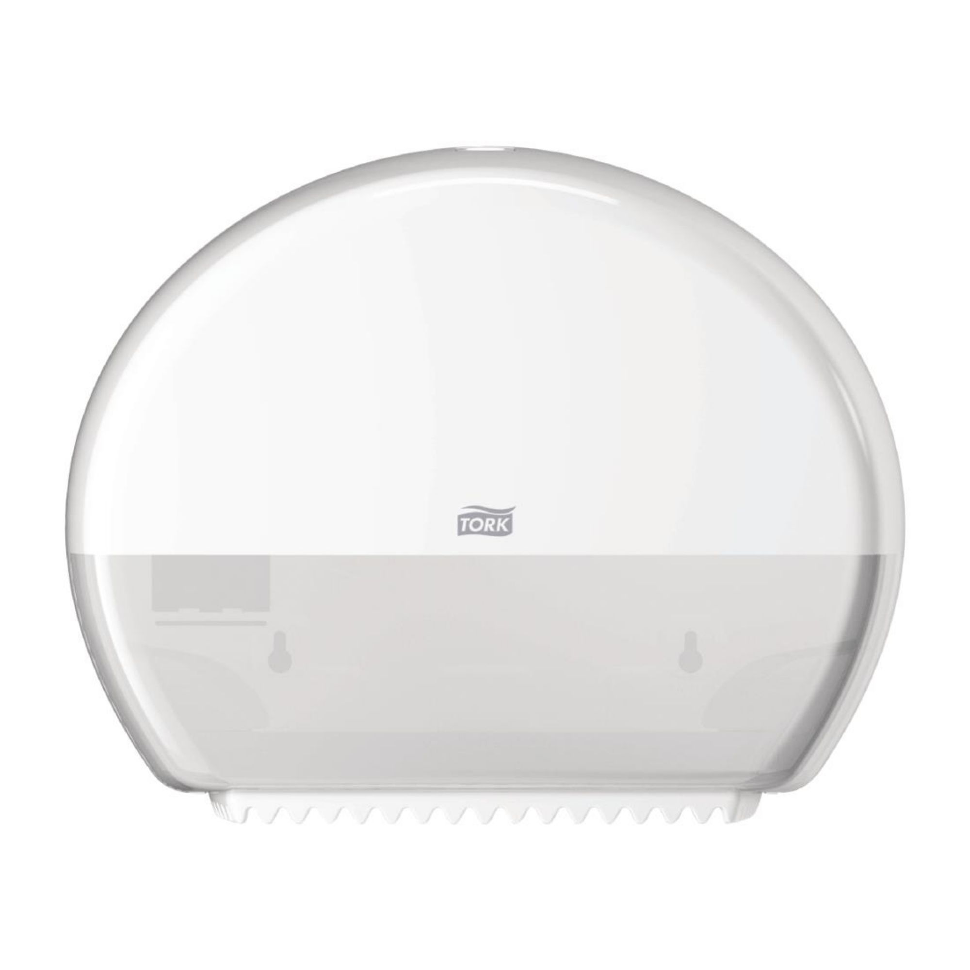 Picture of Tork Mini Jumbo Toilet Roll Dispenser White - DB463