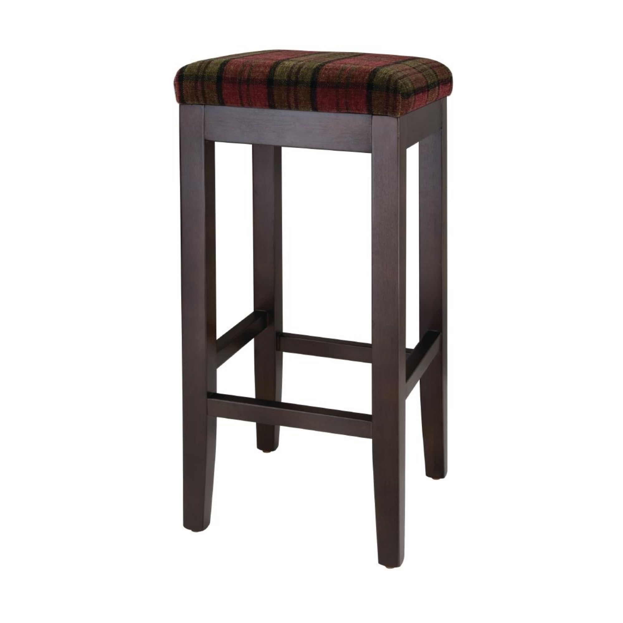 Picture of Bolero Dale High Stool Claret Tartan (Single) - DC825