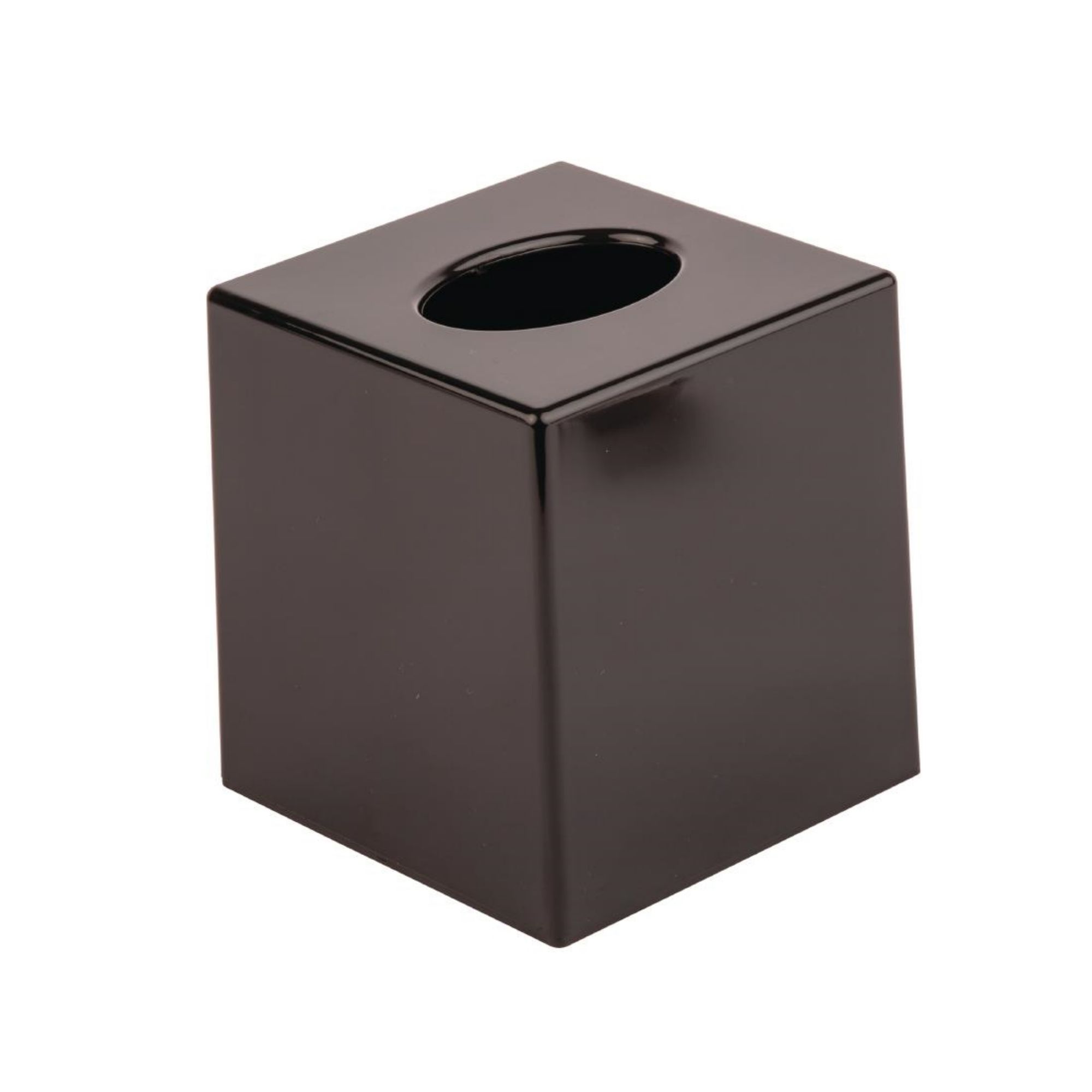 Picture of Hotel Complimentary Black Cube Tissue Holder - DA603