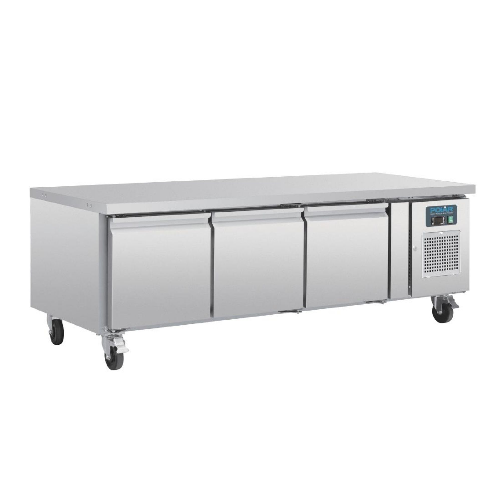 Picture of Polar U-Series Triple Door Chef Base Counter Fridge - DA463