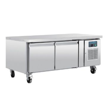 Picture of Polar U-Series Double Door Chef Base Counter Fridge