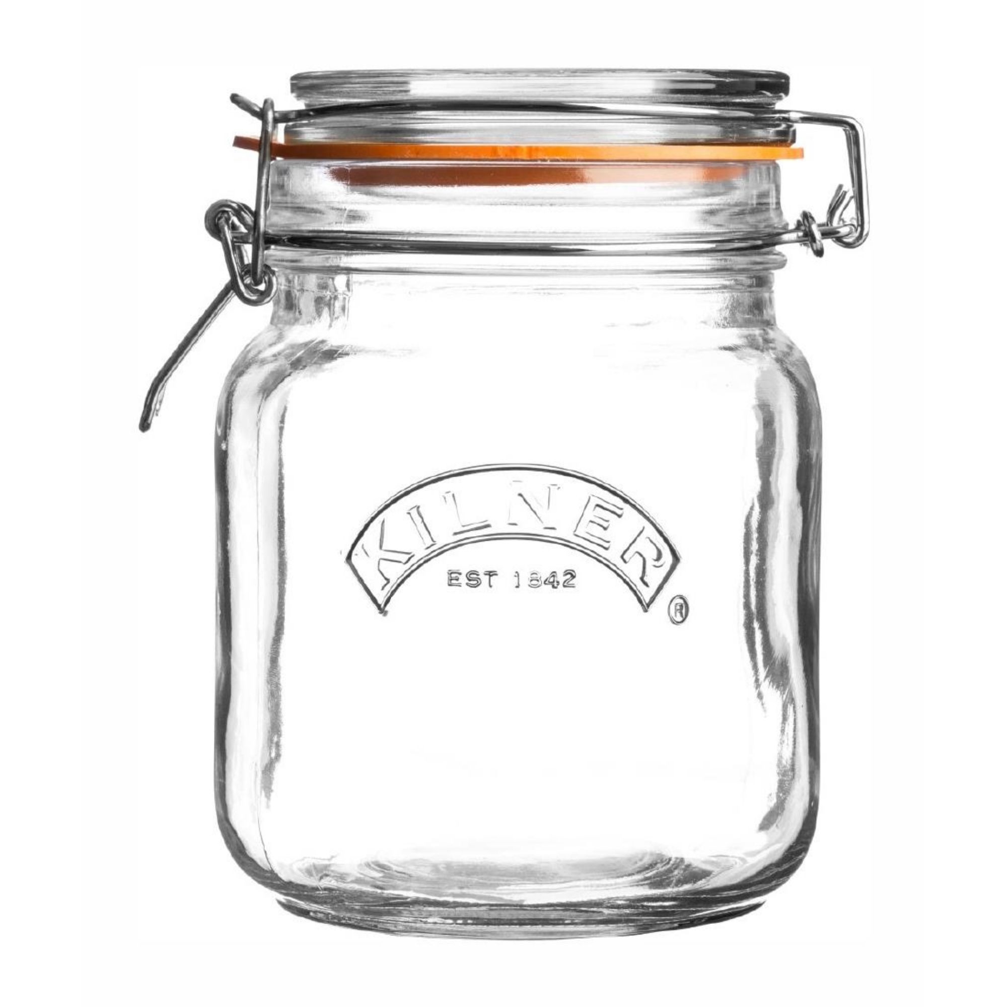 Picture of Kilner Clip Top Square Jar 1000ml - CZ892