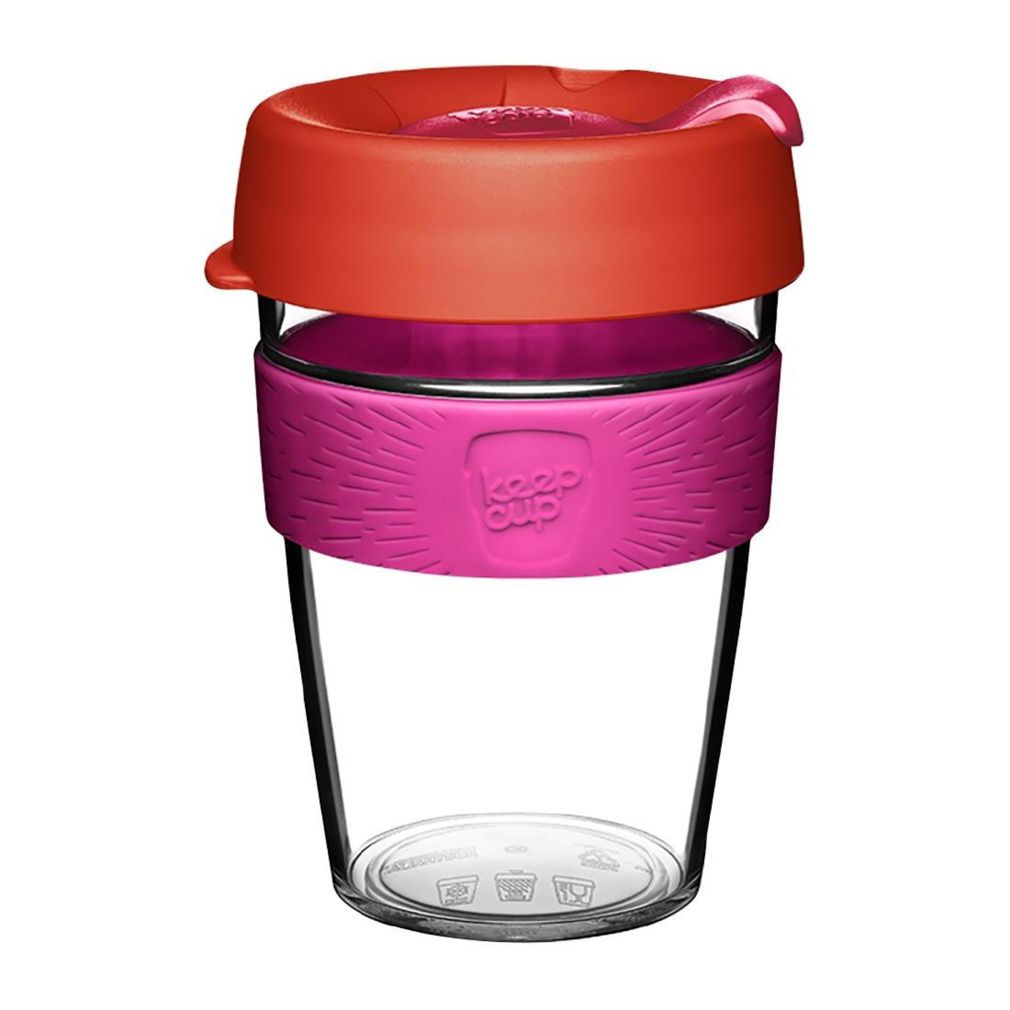 Picture of KeepCups Clear Reusable Cups Daybreak 12oz - CZ746