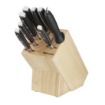 Picture of Vogue Wooden Knife Block 9 Slots - D738