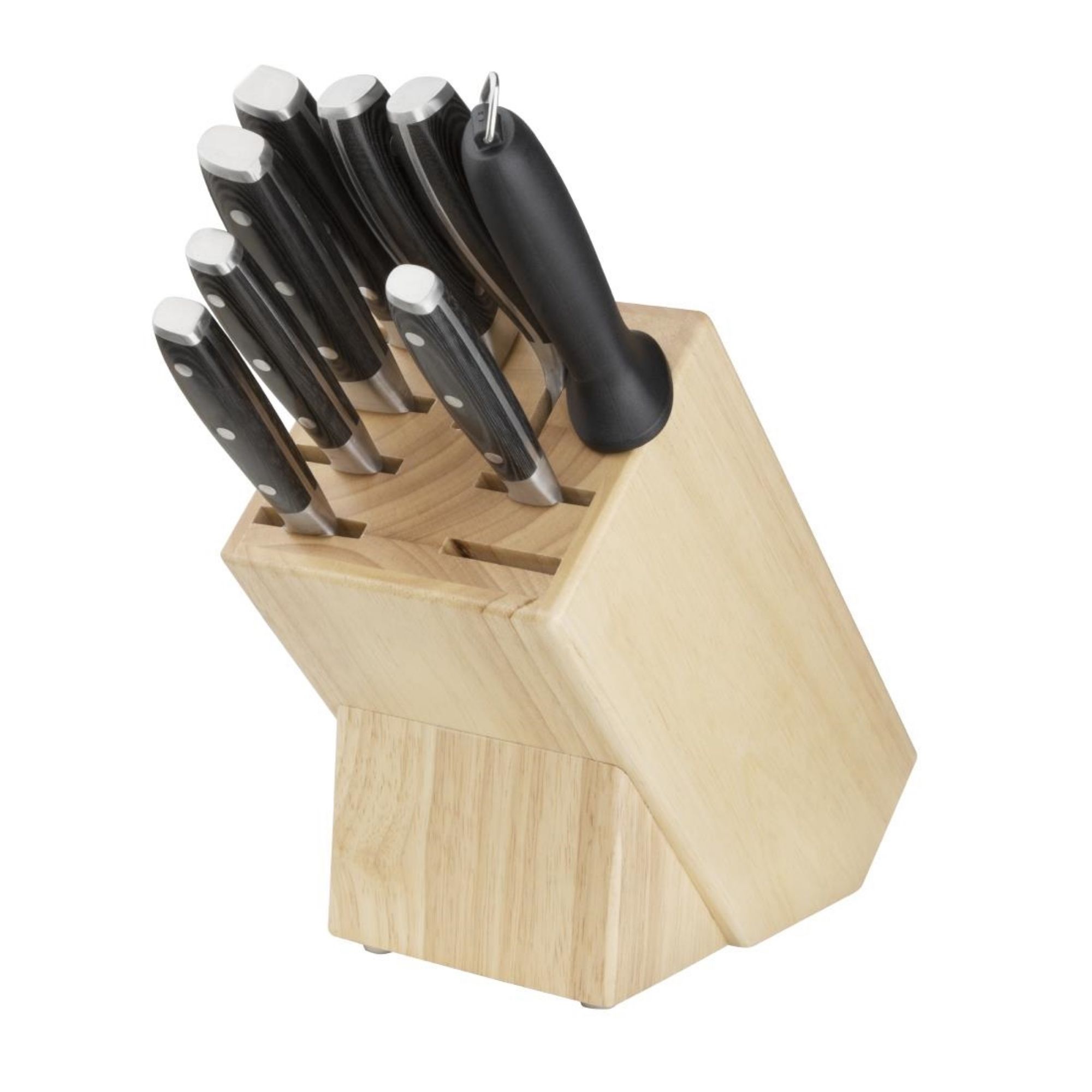 Picture of Vogue Wooden Knife Block 9 Slots - D738