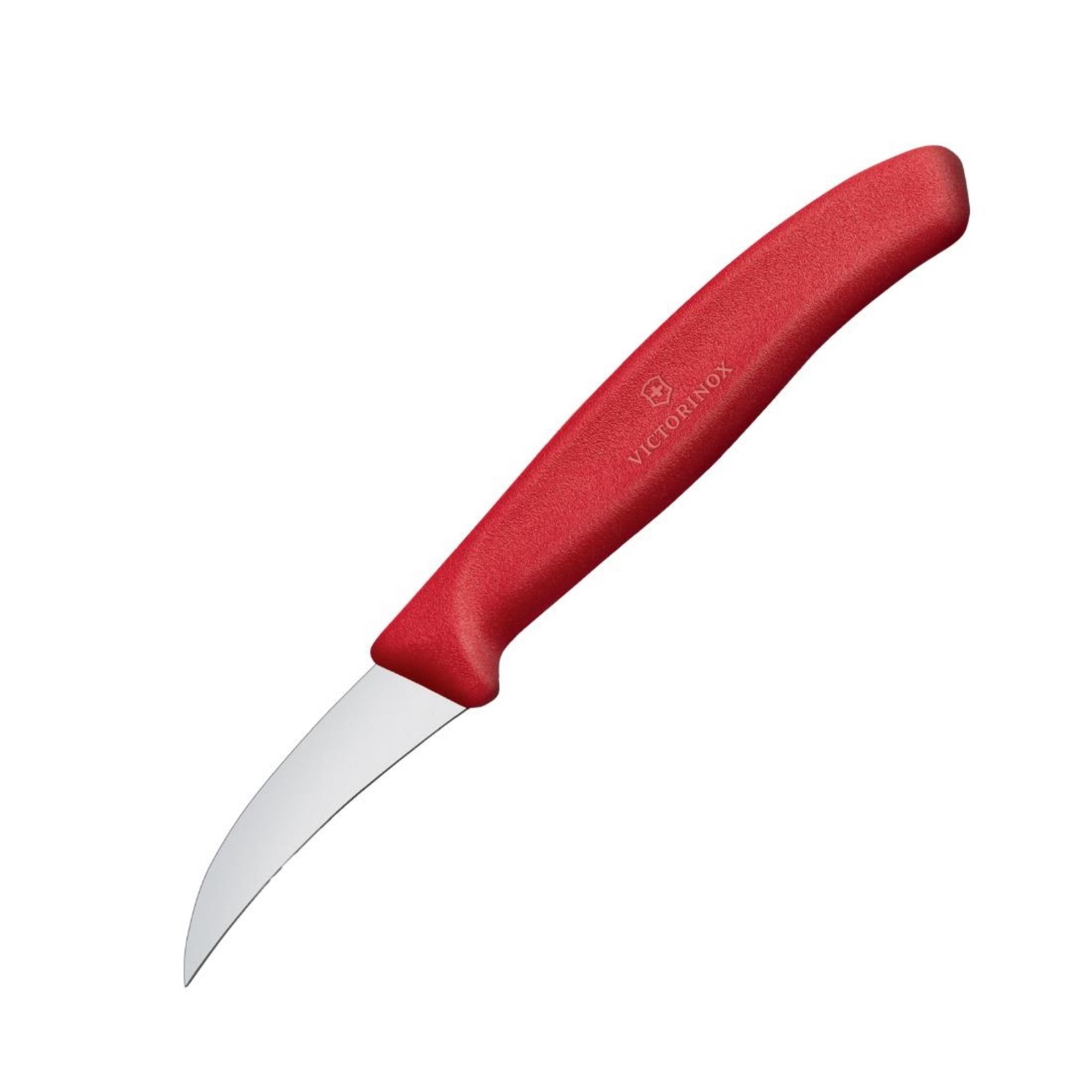 Picture of Victorinox Shaping Knife Curved Blade Red 6cm - CX744