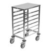 Picture of Matfer Bourgeat 7 Level Gastronorm Racking Trolley 1/1GN - CX727