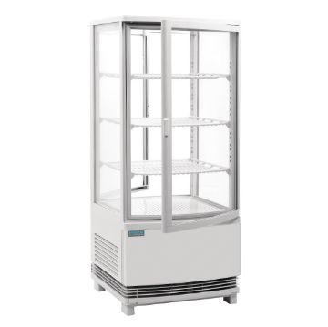 Picture of Polar C-Series Energy Efficient Curved Door Display Fridge White 86Ltr