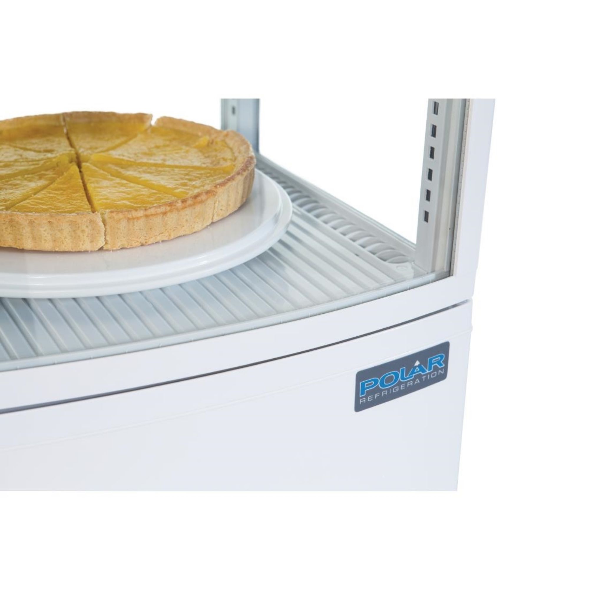 Picture of Polar C-Series Energy Efficient Curved Door Display Fridge White 86Ltr