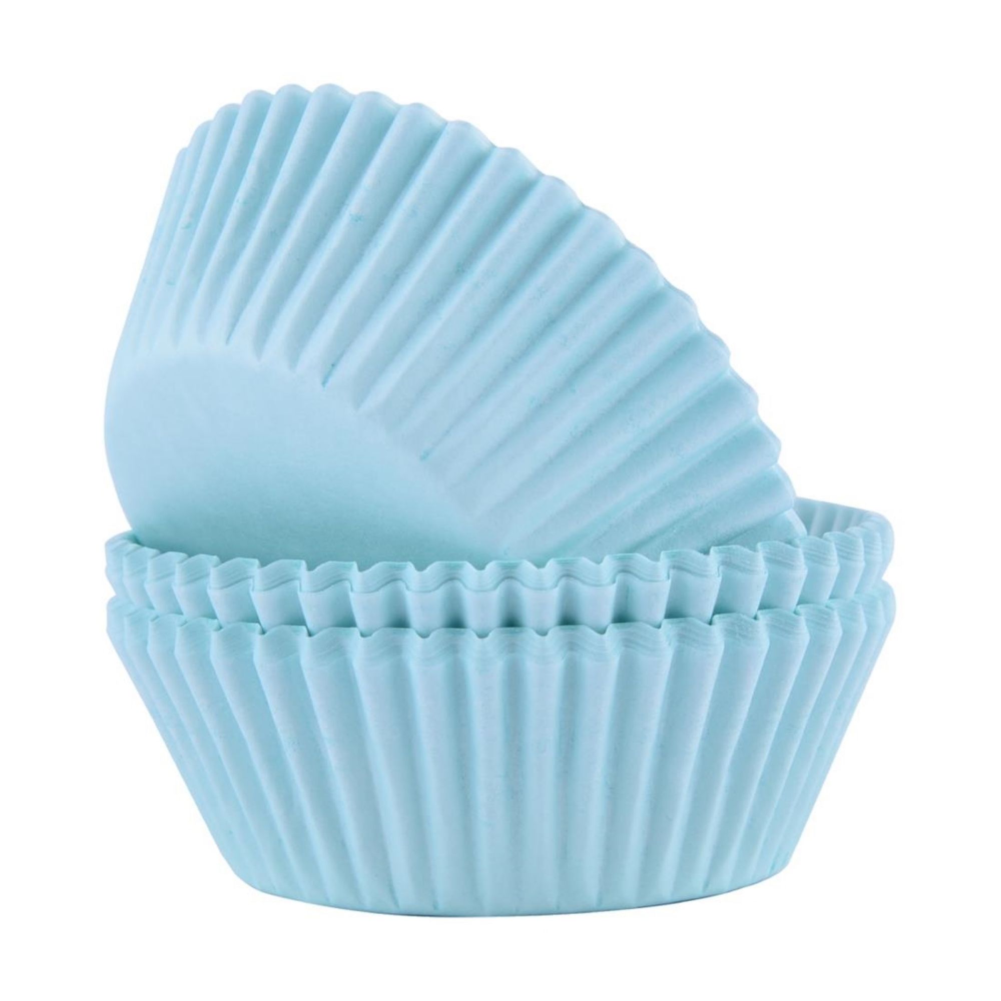 Picture of PME Block Colour Cupcake Cases Mint Green (60 Pack) - CX140
