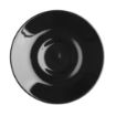 Picture of Olympia Cafe Espresso Saucer Black (12 pack) - CU955