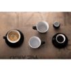 Picture of Olympia Cafe Espresso Saucer Black (12 pack) - CU955