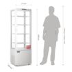Picture of Polar C-Series Energy Efficient Curved Door Display Fridge White 235Ltr - CX575