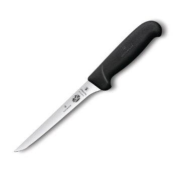 Picture of Victorinox Fibrox Boning Knife Curved Edge Narrow Flexible Blade 15cm