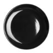 Picture of Olympia Cafe Coupe Plate Black - 200mm 8" (12 Pack) - CU950