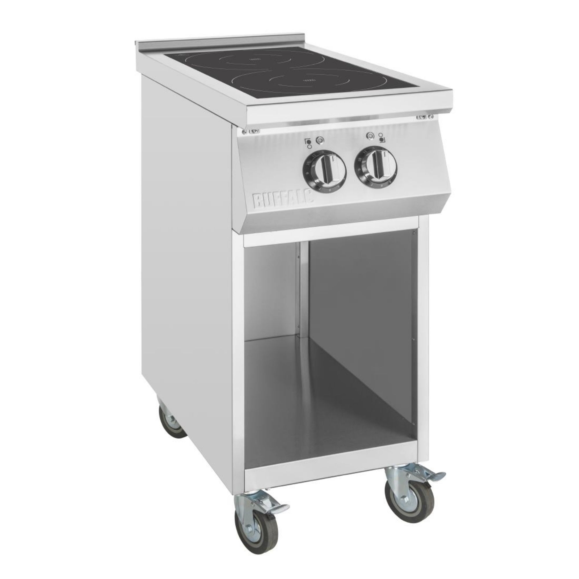 Picture of Buffalo Freestanding Double Zone Induction Hob 2 x 3.5kW Single Phase - CU899