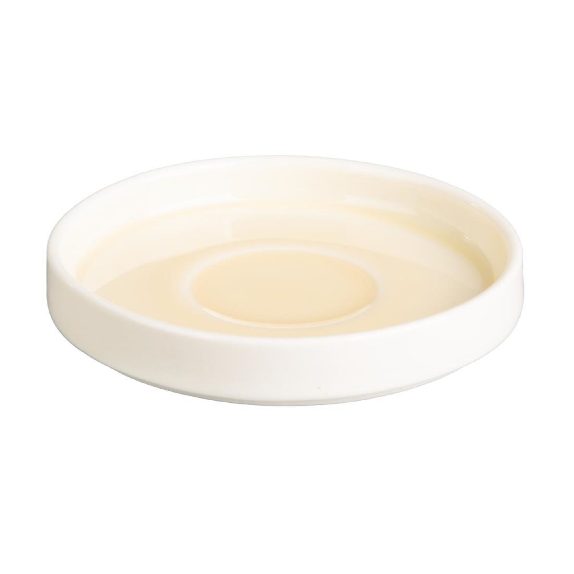 Picture of Olympia Fondant Saucers Lemon 115mm (6 pack) - CU423