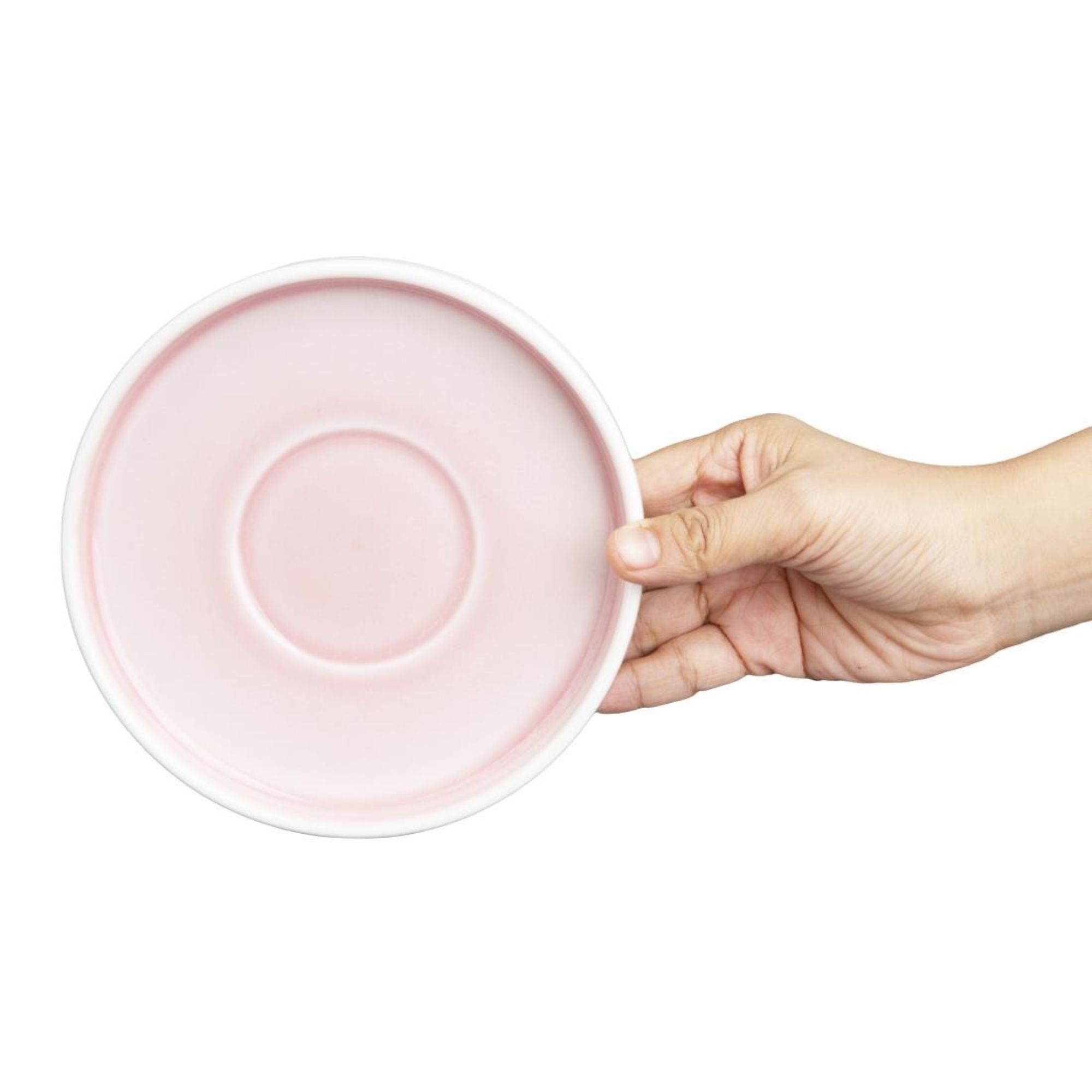 Picture of Olympia Fondant Saucers Pink 155mm (6 pack)