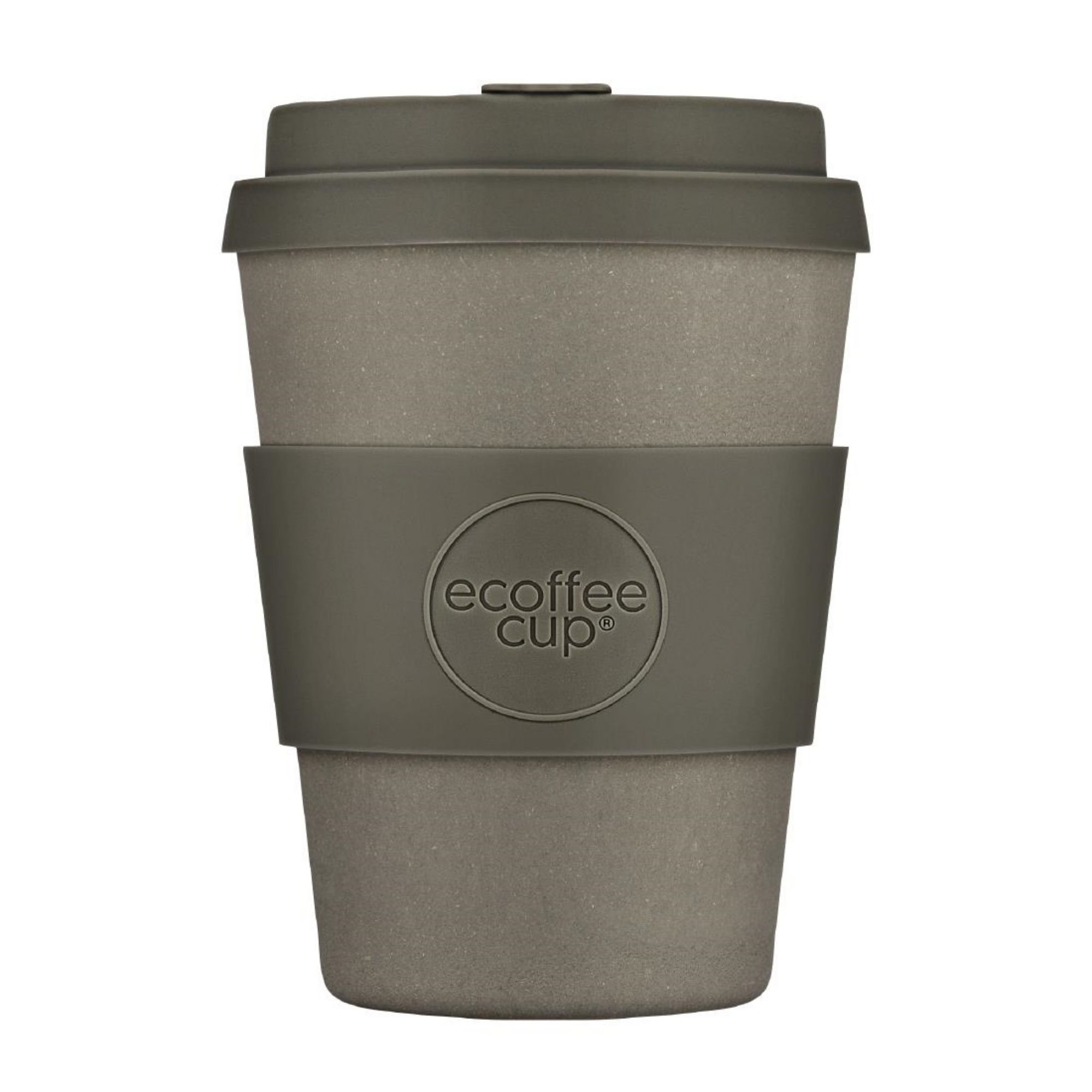Picture of ecoffee cup Reusable Coffee Cup Molto Grigio Grey 12oz - CU493