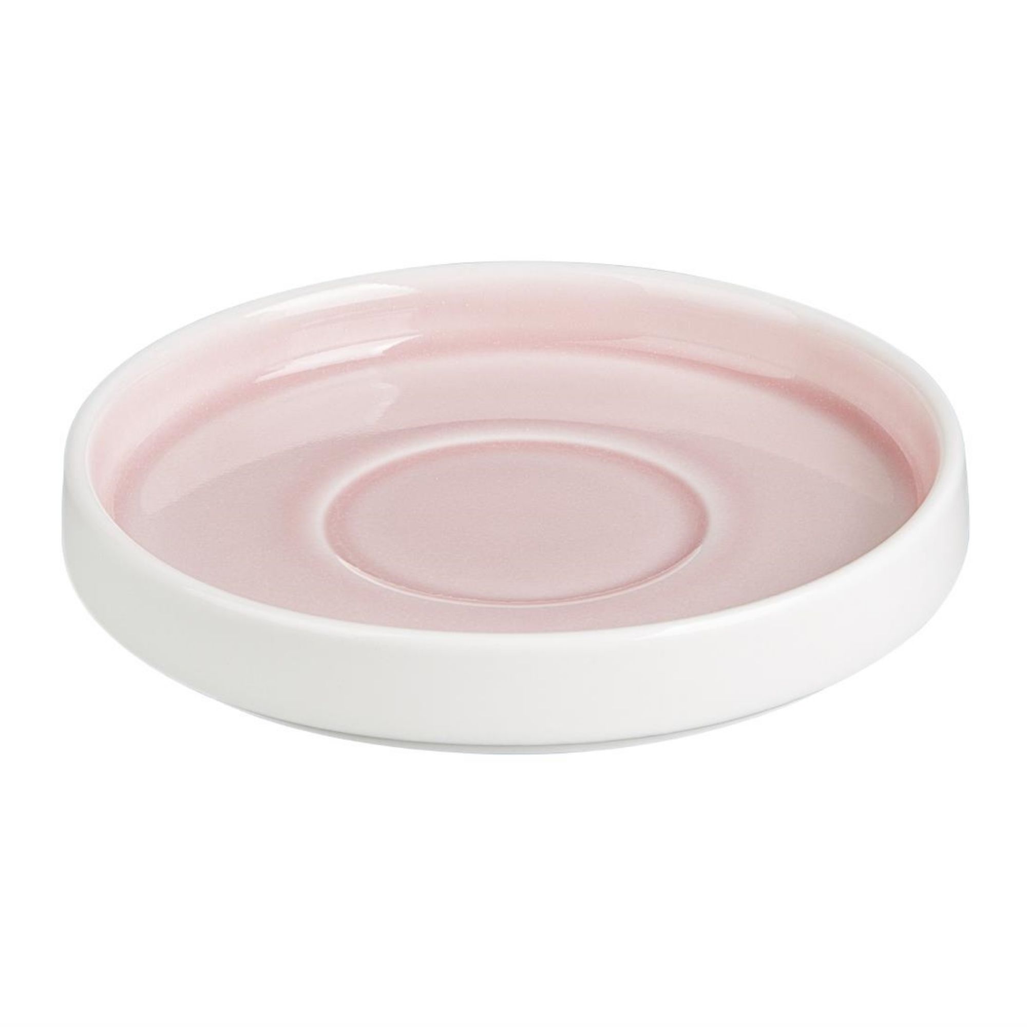 Picture of Olympia Fondant Saucers Pink 136mm (6 pack) - CU461