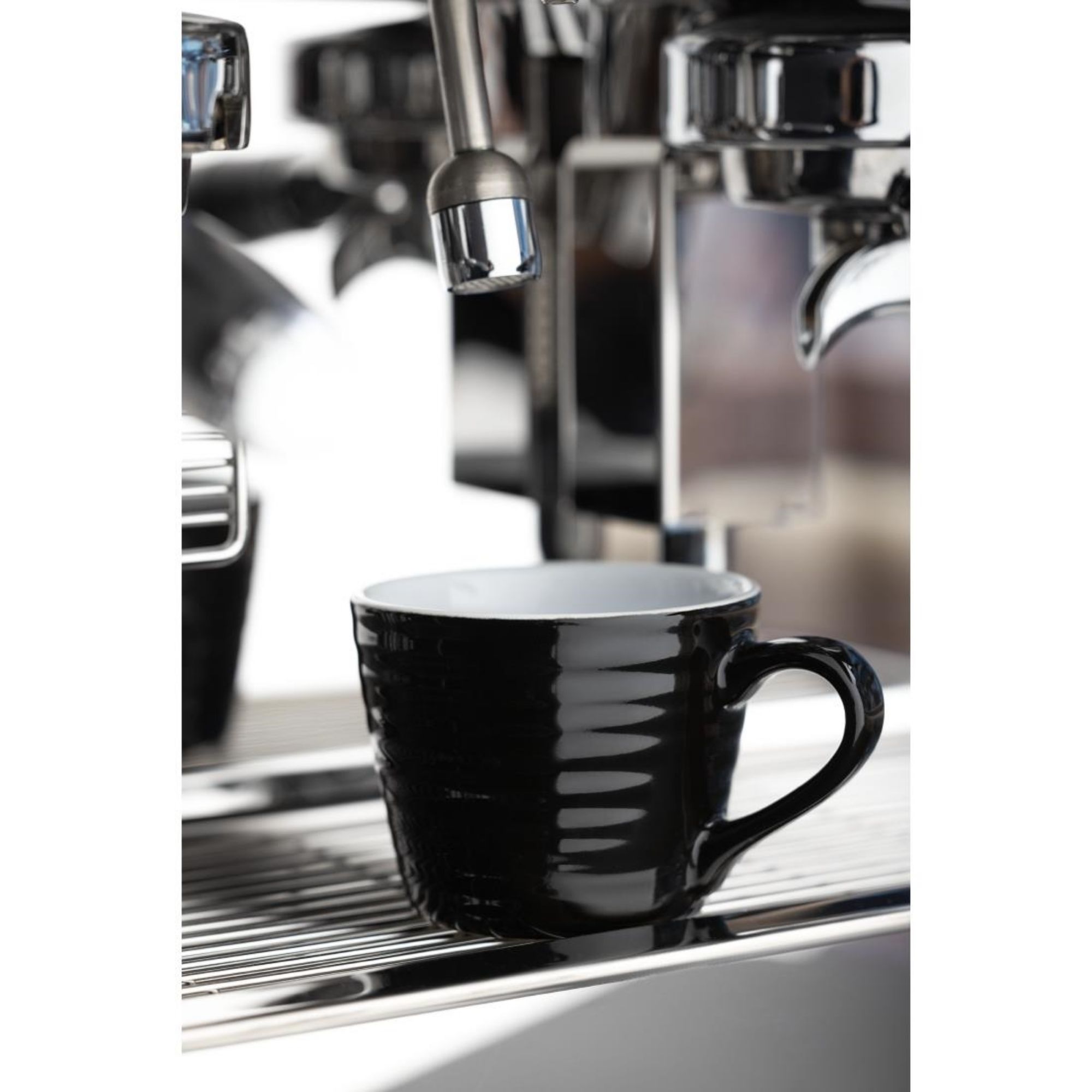 Picture of Olympia Cafe Aroma Mug Black - 230ml (6 pack)