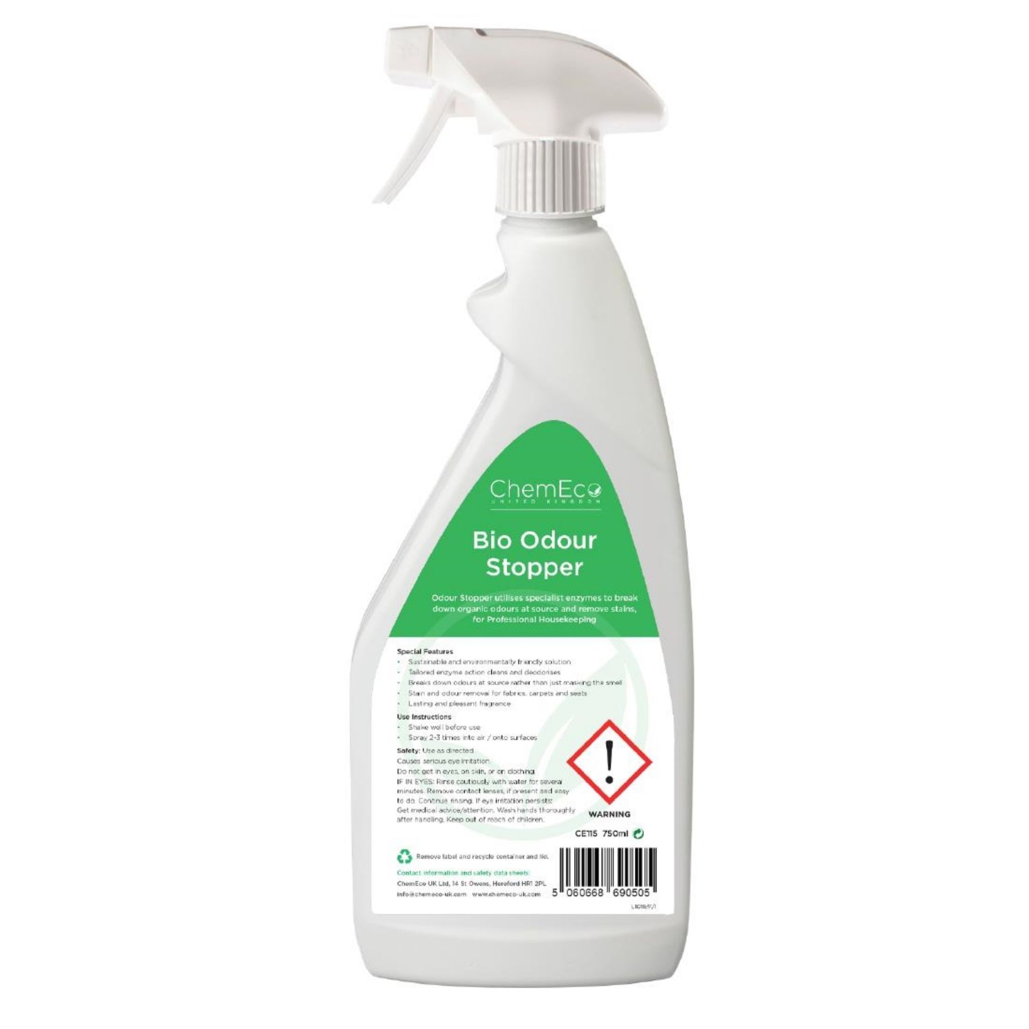 Picture of ChemEco Bio Odour Eliminator and Air Freshener 750ml - CU251