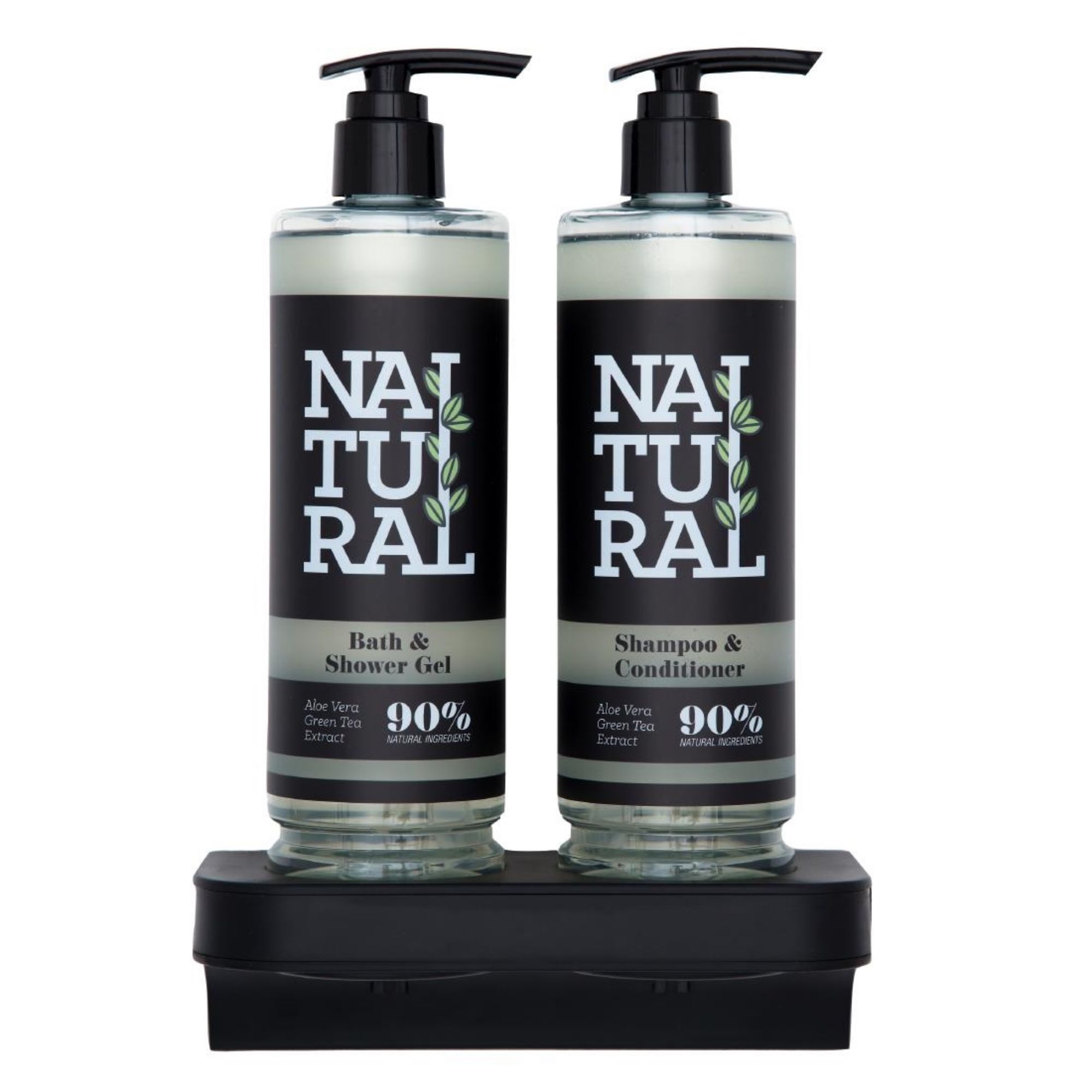 Picture of Hotel Complimentary 90% Natural Range Double Magnetic Wall Bracket for 400ml