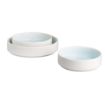 Picture of Olympia Fondant Stacking Bowls Aqua 215mm/8 1/2" (4 pack) - CU174