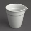 Picture of Olympia Whiteware Bistro Milk Jug White 100ml (12 pack) - CL115