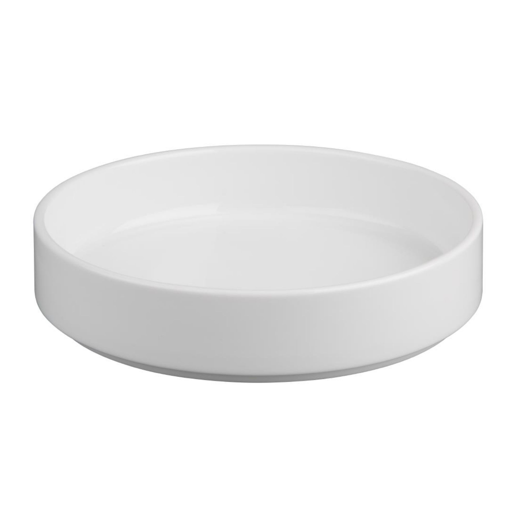 Picture of Olympia Whiteware Stacking Bowls 215mm/8 1/2" (4 Pack) - CK071