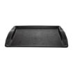 Picture of Olympia Kristallon Polypropylene Handled Fast Food Tray Black 420mm - CM940