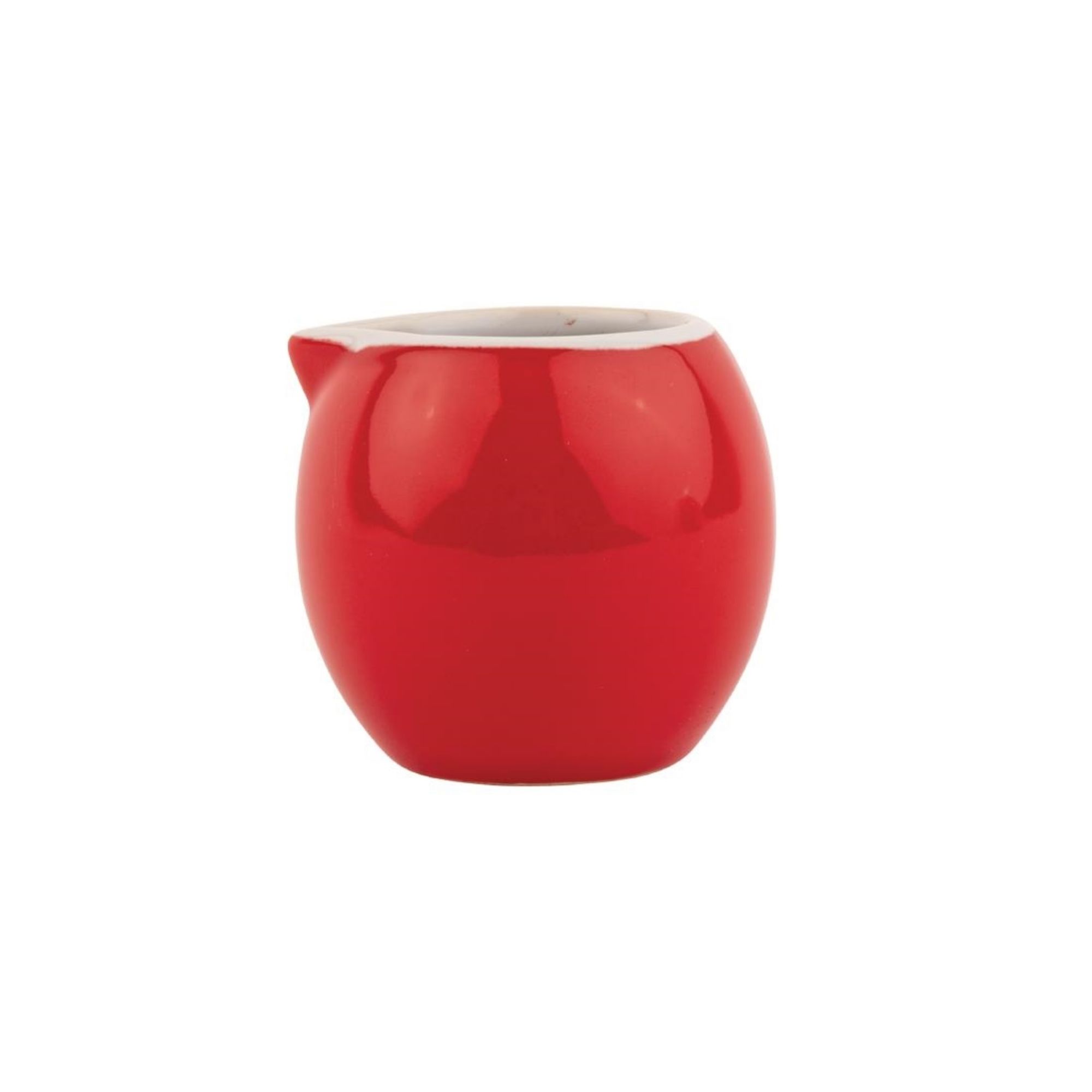 Picture of Olympia Cafe Milk Jug Red - 70ml 2.36fl oz (Box 6) - CM755